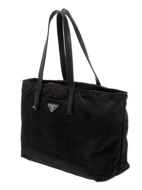 Prada Nylon Tote - Black